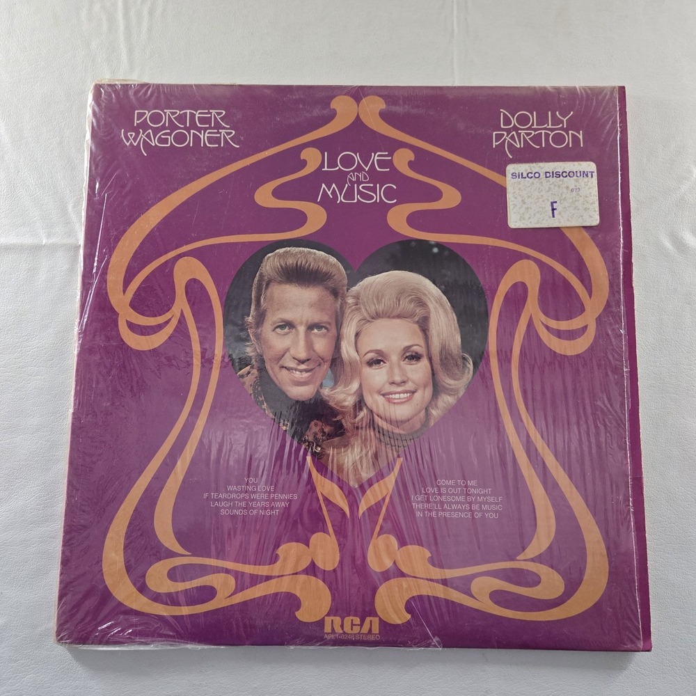Dolly Parton/Porter Wagoner - Love and Music 1973 RCA Record Vinyl LP EX Tested